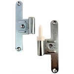 Klose besser ? paumelle universelle en acier zingu� ? droite ? pour portes en bois ? dimensions l x l ...
