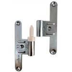 Klose besser ? paumelle universelle en acier zingu� pour porte en bois ? sens gauche ? dimensions l x ...