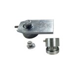 Klose besser ? pivot pour portail � sceller ? acier zingu� ? diam�tre 70 mm ? r�glage pr�cis par vis ...