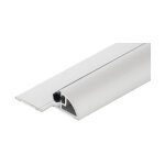 Klose besser ? seuil de porte aluminium anodis� argent 1m ? norme pmr ? joint antibruit amovible ? d�coupable ...