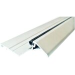 Klose besser ? seuil de porte � la suisse ? longueur 1. 5m ? anodis� argent ? pour espaces int�rieurs ...