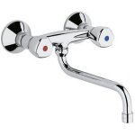 Kludi - standard - mitigeur d'évier mural, chrome 310520515 Kludi - standard - mitigeur d'évier mural, chrome 310520515