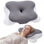 Klyvvo oreiller ergonomique cervical m�moire de forme, am�liorer le sommeil, soulagement de pression, ...