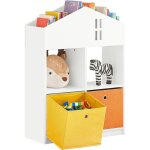 Kmb49 - w meuble de rangement pour livres et jouets pour enfant, tagre  livres pour enfants mini bibliothq ...