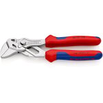 Knipex - 86 05 150 pince - cl� pince et cl� � la fois avec poign�es multimati�res chrom�e 150 mm