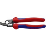 Knipex 95 22 165 coupe - c�bles avec ressort d'ouverture avec poign�es comfortables brunie 165 mm