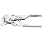 Fp - knipex 86 04 100 pince - cl� xs pince et cl� � la fois surface rugueuse avec reliefs chrom�e 100 ...