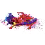 Komar - poster gant intiss spider - man graffiti art - 300 x 150 cm