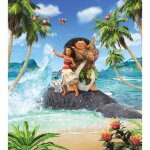 Komar - poster xxl disney vaiana plage l250 x h280 cm Komar - poster xxl disney vaiana plage l250 x h280 cm