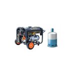 Kompak - groupe �lectrog�ne gaz / essence 3300w monophas� k4000s - df