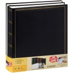Kontarboor - lot de 2 albums photo traditionnels jumbo 100 pages pour 500 photos 10x15 cm noir soit 1000 ...
