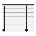 Kordo - initio - kit garde - corps 2m prt  poser en aluminium