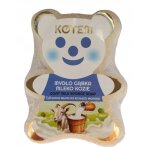 Kotem - �ponge de bain ours en peluche, savon au lait de ch�vre 130 g