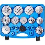 Kraftplus k. 210 - 6719 jeu de clé cloches aluminium pour filtre à huile couvercle - 19 pcs Kraftplus k. 210 - 6719 jeu de clé cloches aluminium pour filtre à huile couvercle - 19 pcs