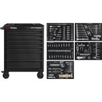 Kraftwerk - bt line servante d'atelier bt700s, 7 tiroirs, 194 pcs.