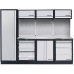 Kraftwerk ? mobilier d'atelier 4 �l�ments en acier inoxydable ? dimensions 488 x 264 x 2 mm ? charge ...