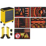 Kraftwerk - vde servante d'atelier bt700, 124 pcs, barri�re incluse