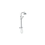 Kramer - colonne de douche avec robinet thermostatique, pomme de 20cm et douchette 3 jets.