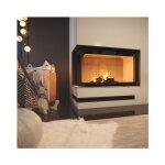 Kratki - insert cheminée mbo 15 bs vitre à gauche + 4 bouches recuperateur Kratki - insert cheminée mbo 15 bs vitre à gauche + 4 bouches recuperateur