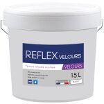 Krome peinture - krome reflex velours ? peinture acrylique murs et plafonds ? int�rieur - 15 l conditionnement ...