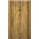 Kroos ® - receveur de douche chêne, finition lisse stone 3d, grille de couleur - 80 x 70 cm Kroos ® - receveur de douche chêne, finition lisse stone 3d, grille de couleur - 80 x 70 cm