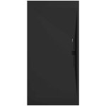 Kroos � - receveur de douche noir, finition lisse stone side, grille de couleur - 180 x 90 cm