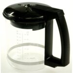 Krups - verseuse en verre noire cafetieres pression t8 f0464210f