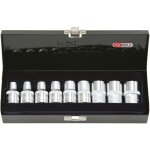 Ks tools - coffret de 9 douilles torx�, l. 38 mm - 1 / 2'' - e10 � e24 - 922. 1369
