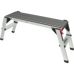Ks tools ? marche - pied aluminium 1345x405x480mm ? charge maximale 150kg ? pliable avec profil antid�rapant ...