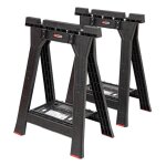 Ks tools - treteaux pliant pour caisse scm - treteaux pour etabli - traiteau pliable - 850. 0390f