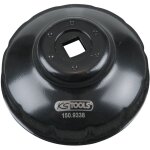 Kstools - ks tools - cloche pour filtre � huile 3 / 8'', diam�tre 76 mm / 12 cannelures - 150. 9338