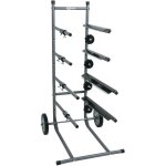 Kstools ? distributeur mobile de papier 4 rouleaux ? chariot de marouflage 4 niveaux ? largeur 560mm ...