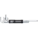 Ks tools - jeu de 8 cl�s m�les 6 pans � t�te sph�rique extra - longues, 2 � 10 mm - 151. 2180