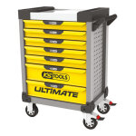 Kstools - ks tools - servante ultimate grise et jaune, 7 tiroirs - 814. 0007