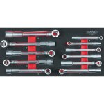 Ks tools - module de cl�s � pipe d�bouch�es - 6 pans, 11 pi�ces - 713. 2011
