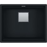 Franke - kubus 2 evier sous plan 56x46cm en fragranit + , noir mat (kng110 - 52mc)