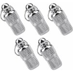Kueatily - 5 pcs tube d'tiquette d'identification porte - adresse anti - perdue pendentif identification ...