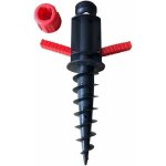Kueatily - parapluie de plage sable ancre, terre pieds de parasols, base ancrage support de parasol plastique, ...