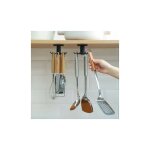 Kueatily - rotatif à 360 ° porte ustensiles cuisine, 6 crochets sous armoire support ustensiles cuisine, ... Kueatily - rotatif à 360 ° porte ustensiles cuisine, 6 crochets sous armoire support ustensiles cuisine, ...