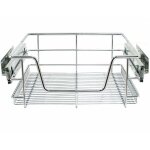 Kukoo ? 4 paniers coulissants pour placard ou cabinet de cuisine de 40cm. tiroirs coulissants � syst�me ...