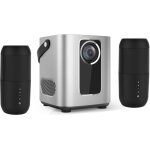Kit vidéoprojecteur full hd 1080p connecté wifi 6000 lumens + 2 enceintes connectées ? effet surround ... Kit vidéoprojecteur full hd 1080p connecté wifi 6000 lumens + 2 enceintes connectées ? effet surround ...