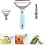 Kzq - plucheur, plucheur de pommes de terre, plucheur 3 en 1 en acier inoxydable pour fruits, lgumes ...