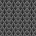 Toile cire au mtre - largeur 140 cm - vagues - gris