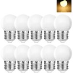 Lablanc - 10 pcs e27 vis culot 1w ampoule led globe lampe, remplacement de l'ampoule 5w, pour la dcoration ...