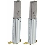 2 paires (4pcs) balais de charbon remplacement compatible avec 30 / 60 / 70 / 80 / 90l aspirateurs industriels ...
