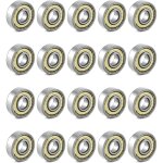 20 pices 608zz roulements  billes, pour planches  roulettes, scooters, patins  roues alignes, 8 ...