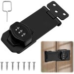 4 pouces serrure � combinaison pour placard, verrou porte placard avec code, serrure armoire m�tallique ...