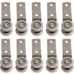 Lablanc - 6, 5 x 1, 9 cm coude de conduit en métal roulement bloc de poulie avec deux plastique de roue ... Lablanc - 6, 5 x 1, 9 cm coude de conduit en métal roulement bloc de poulie avec deux plastique de roue ...