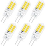 Ampoule led g4 12v 3w, non dimmable, 16 smd 300lm blanc neutre 4000k, quivalent 25w g4 ampoule halogne, ...