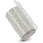 Bande impermable transparent (10cm x 150cm) ultra fort pour reparation des piscines et tuyaux (bande ...